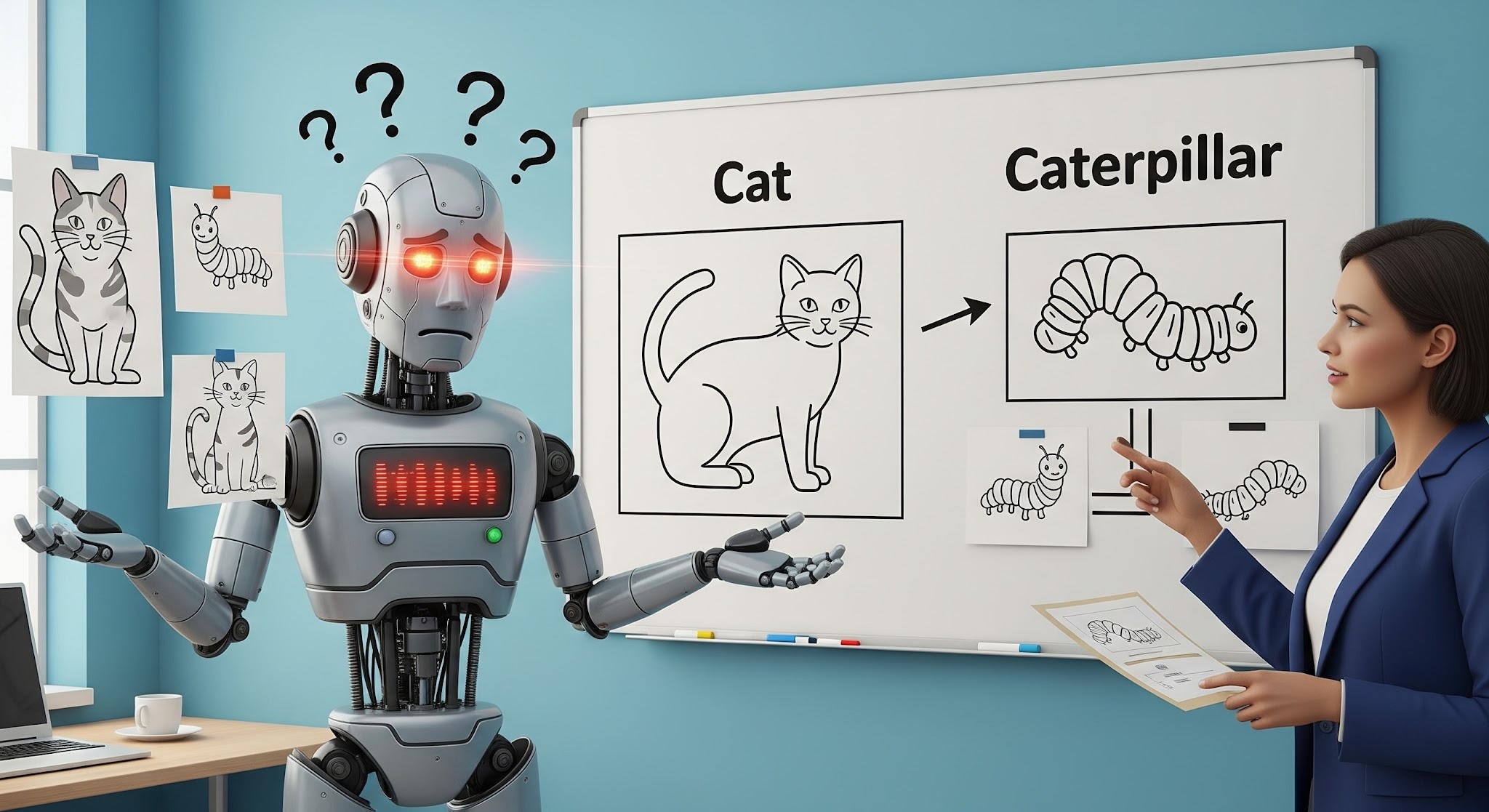 robot not understanding what human is explaining