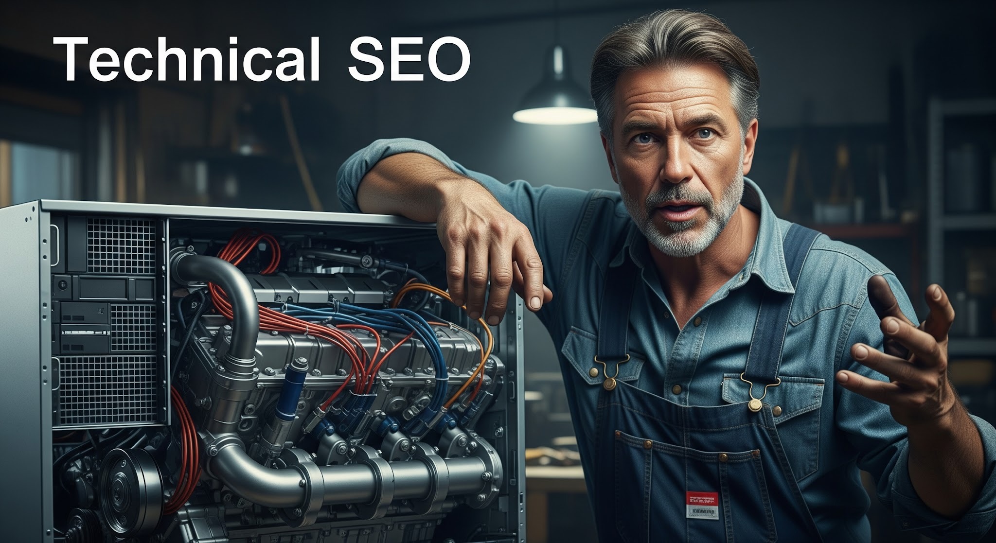 The mechanic talking about