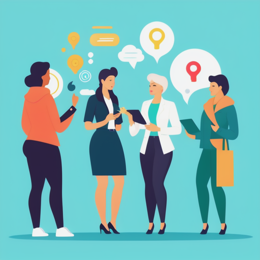 Talking to customers