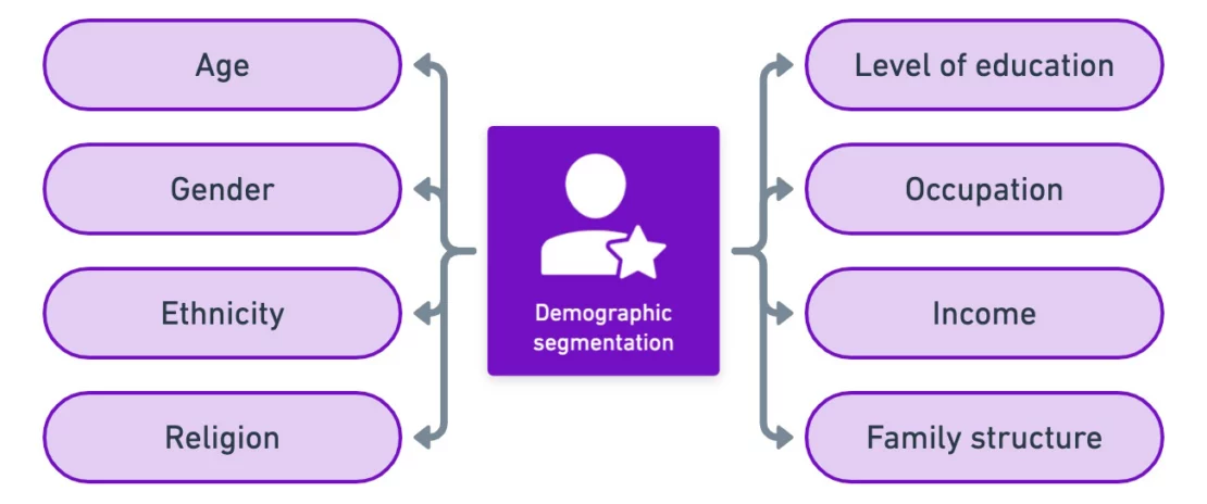Demographic segmentation