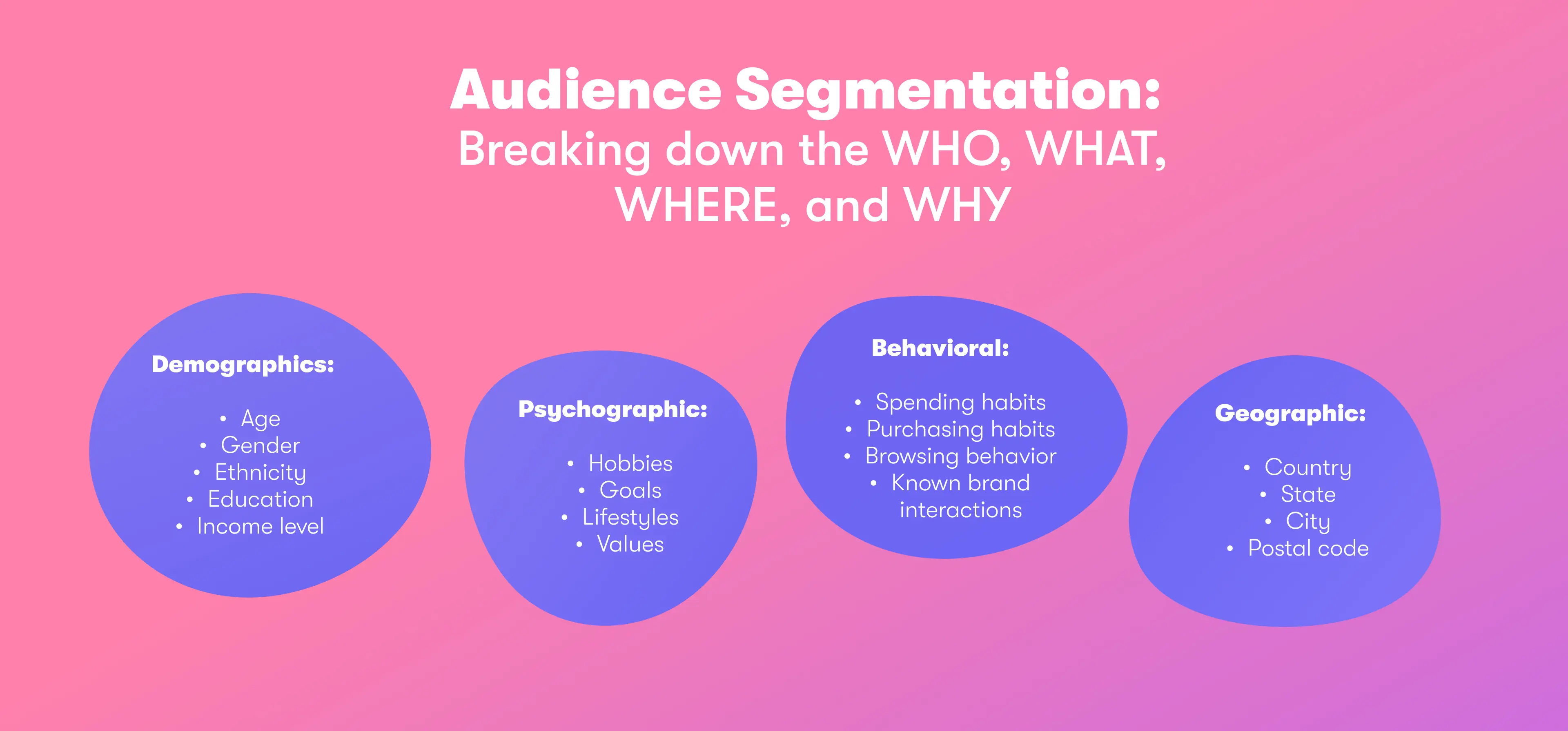 segment your audience